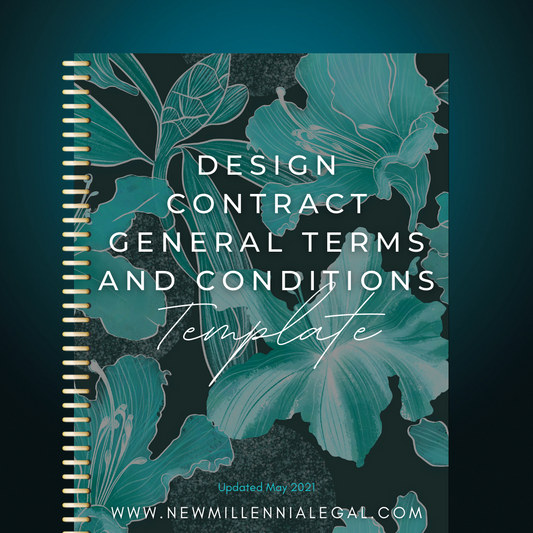 Design Contract General Terms and Conditions Template