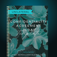 Confidentiality Nondisclosure Agreement (NDA) Template - Unilateral