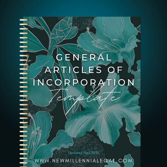 General Articles of Incorporation Template