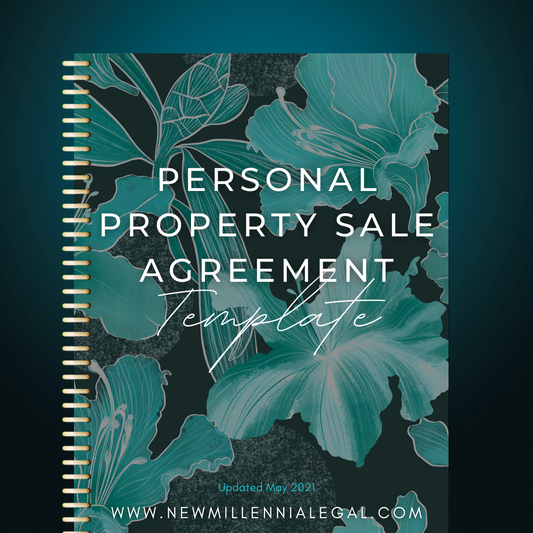 Personal Property Sale Agreement Template