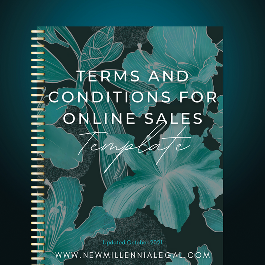 Terms and Conditions for Online Sales Template - Retailer to Consumer