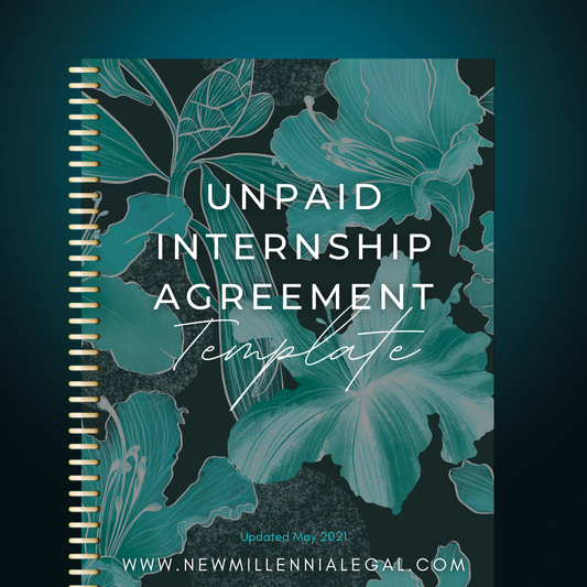 Unpaid Internship Agreement Template + BONUS Checklist