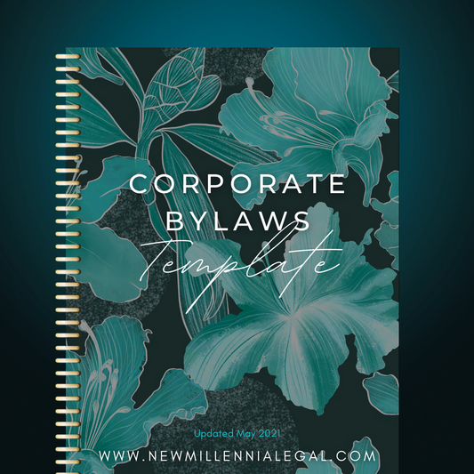 Corporate Bylaws Template