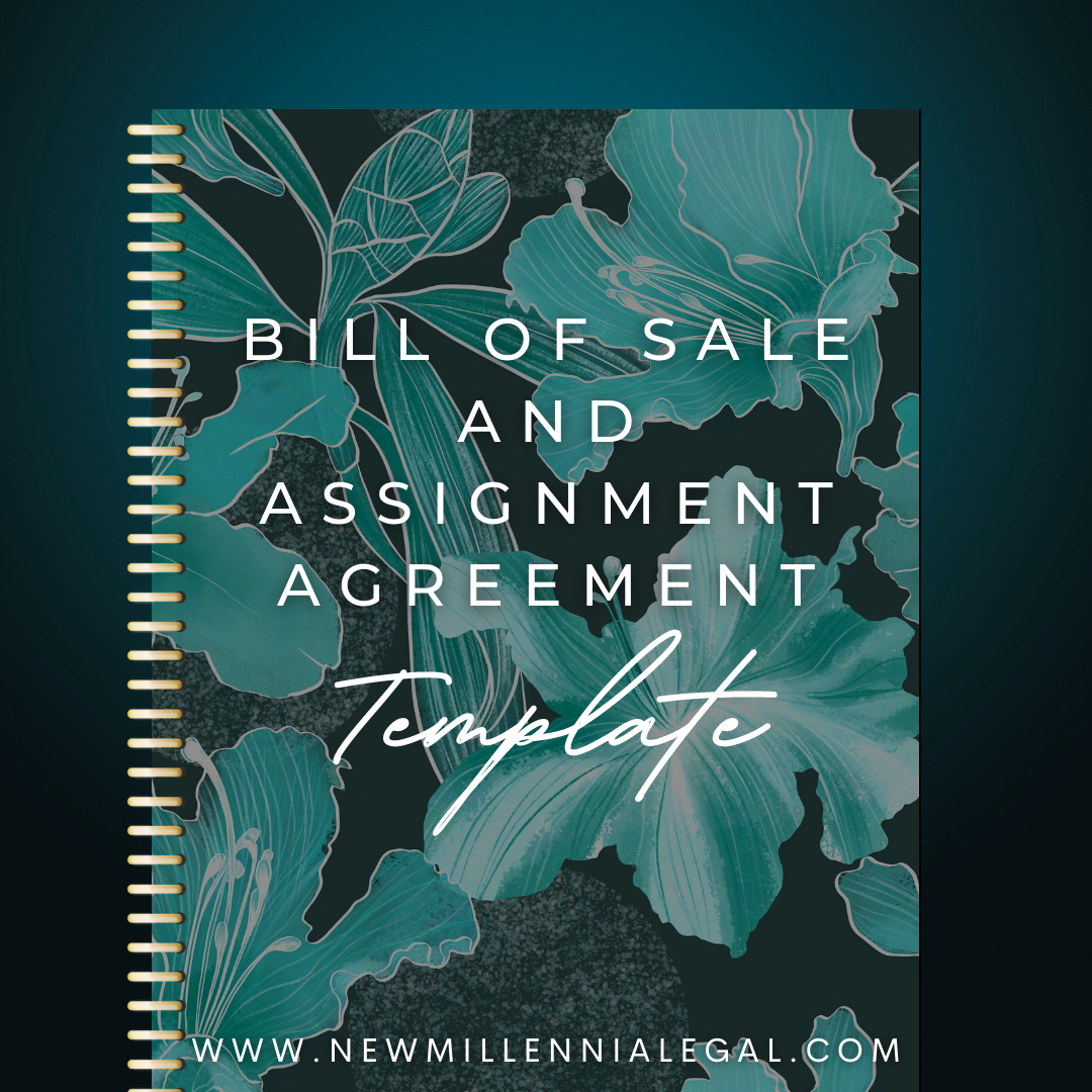 Bill of Sale & Assignment Agreement Template